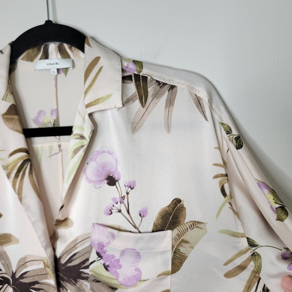 Vince Silk Blouse - Picture 3 of 9